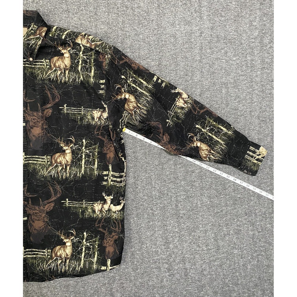 Woods and Water Outfitters Long Sleeve Mens Button Down Shirt Size XL - Picture 6 of 8